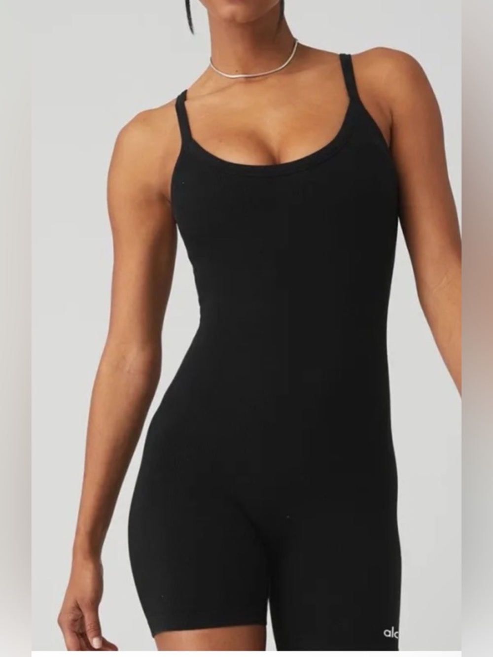 ALO Yoga Seamless Ribbed Mellow Romper